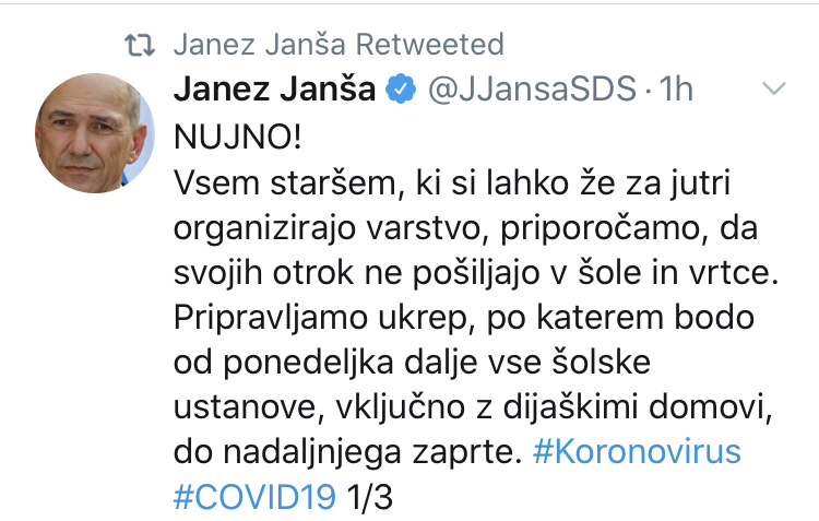 Zaprte šole