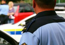 Pobegnil pred policijjo