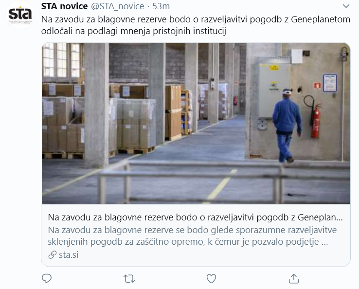 Vrnitev ventilatorjev