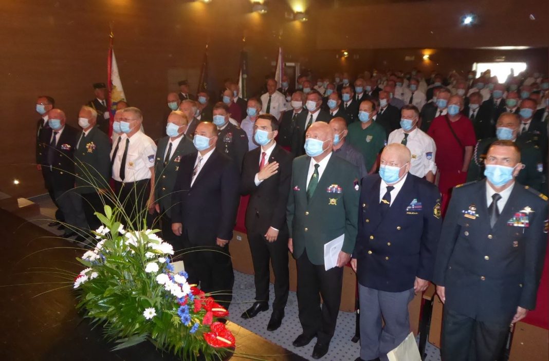 Zbor Zveze veteranov vojne za Slovenijo v Lenartu