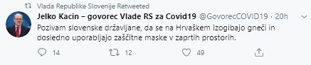 Poziv Slovencem na Hrvaškem