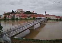 Drava, 17. 5. 2023 (zajetje spletne kamere)